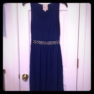 Royal Blue Rocker Dress